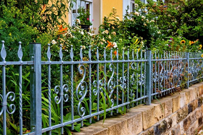 Decorative Wrought Iron Fence