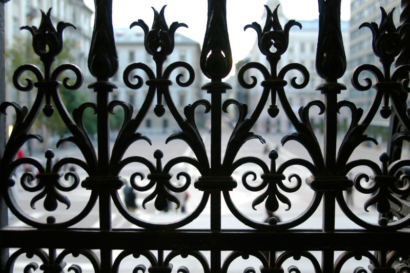 Iron Fence Construction