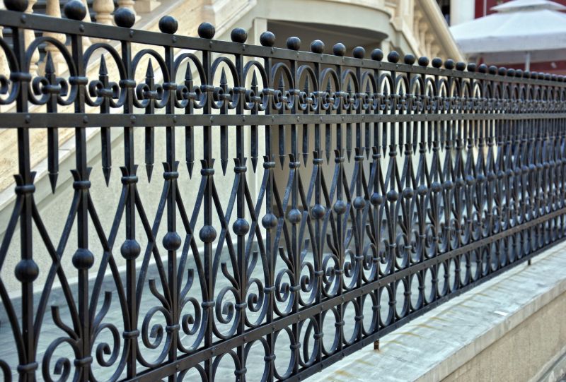 Wrought Iron Fence Installation