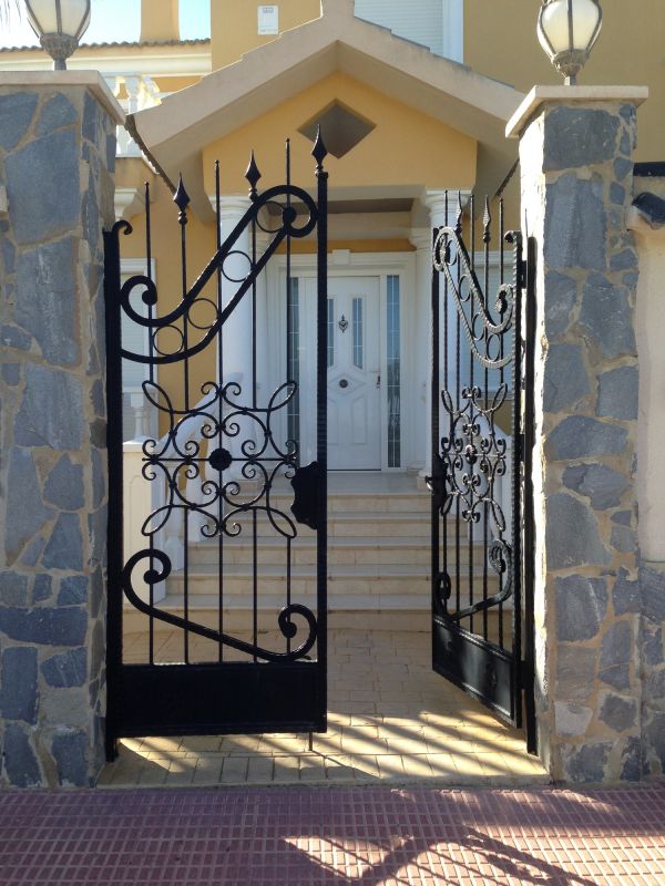 Wrought Iron Gate Installation