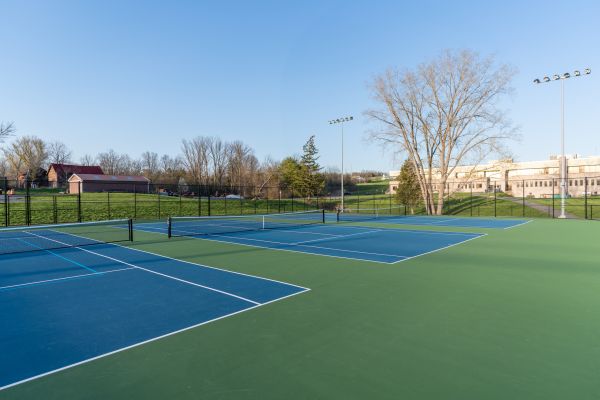 Tennis Court Fence Repair